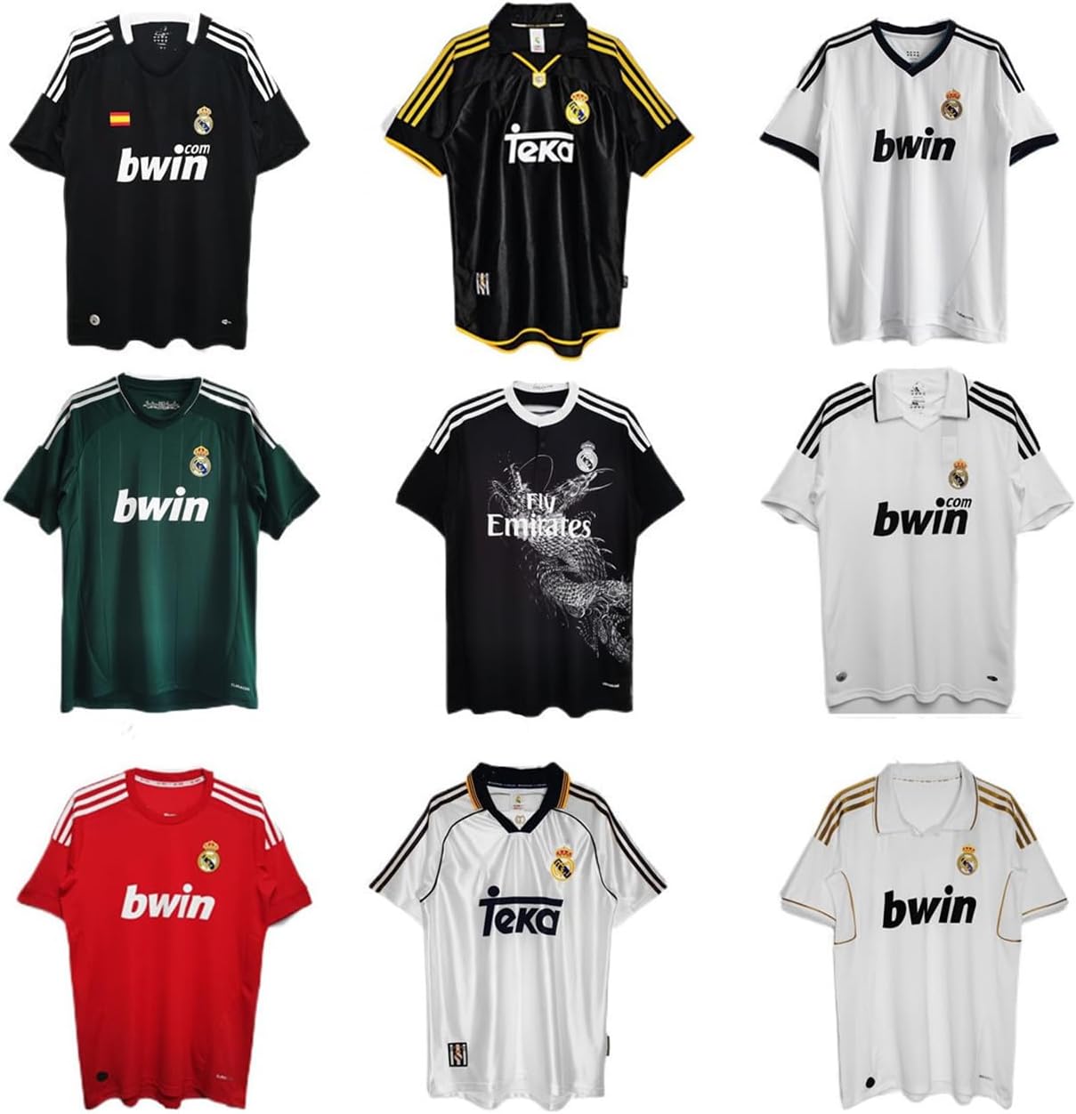 Amazon.co.jp: [Mjkzz] 復古版 レアル・マドリード サッカー